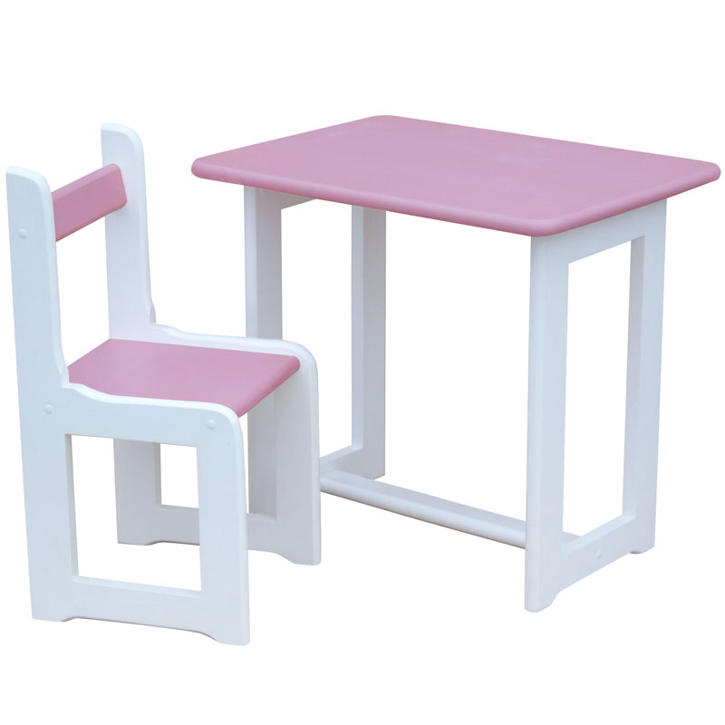 Kinderzimmer Set: 1 Tisch und 2 St/ühle top M/öbel-Qualit/ät aus Kiefer Massivholz Kindertisch und Kinderst/ühle f/ür Jungen und M/ädchen Kinder-Sitzgruppe Farbe:Blau