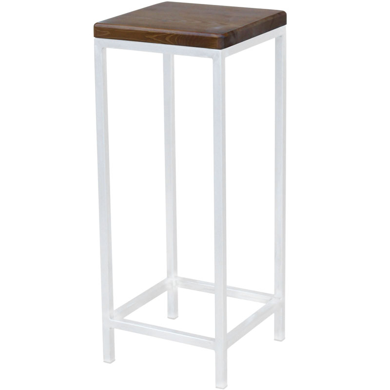 BARSTUHL METALL HOCKER NEU SCHWARZ MODERN LOFT 82CM INDUSTRIE